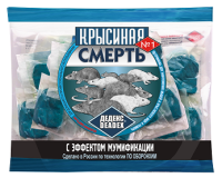 Мыши DEADEX Крысиная смерть №1 тесто-брикет 200г пакет 50шт