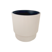 Кашпо Жасмин 17л латте с вставкой А282 /5шт/Арз