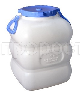 Фляга "Гранде" 50л с ручками белый