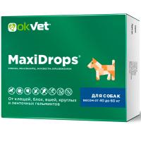 Капли МаксиДропс от внеш.и внутр.д/собак от 40-60кг/60шт/AB1916 ЧЗ