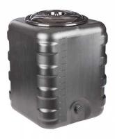 Бак 150л д/душевой квадратный черный М6463 /2шт/ Альтерн