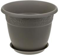 Кашпо РЯБИНА  22л  Французский серый М3060