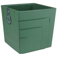 Кашпо Квадро 3,3л нефритовый КВ16-32 