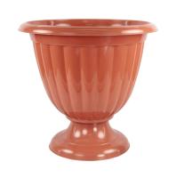 Вазон на ножке высокий 12л Жасмин коричневый М1557