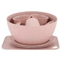 Набор д/пикника Vanilla 3 персон (14 предметов) латте SE1816/7шт/ПР