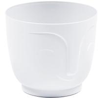 Кашпо ATENA 1,4л 14*12см белый 196 /5шт/