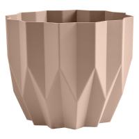 Кашпо Геометрия 5,8л фраппе с дренаж. вставкой КШ-5819 /10шт/ПП