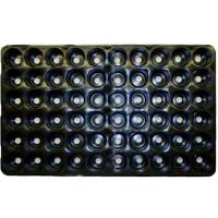 Кассета д/рассады б/п 60 ячеек квадр 70мл /52*31*5см /лист 0,7/100шт/ А