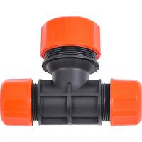 Полив Тройник цанговый Жук 1/2"-1/2"-3/4" 4046-00 /25/200шт/Цикл