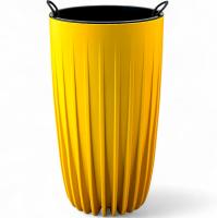 Кашпо Сигма 27,3л медовый с вставкой 30*53см СИ3053-34 /1шт/ЛГ