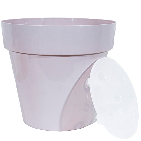 Кашпо Порто 15л бисквит с дренаж. вставкой /5шт/ДТ 