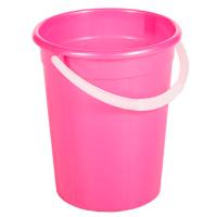 Ведро 5л евро пищевое розовое