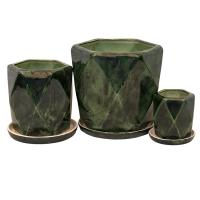 Кристалл из 3-х зеленый