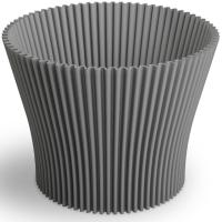 Кашпо Lotos Dlo D 13*11см серый 071677 