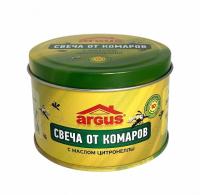 Свеча от комаров ARGUS Цитронелла 80гр банка 36шт 