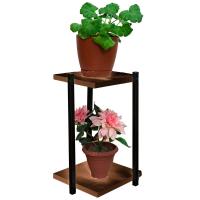 Полка №2 мебельная для цветов ТАКСОНИЯ 2 горш. ЛДСП 23*23*h36см РЗДИ