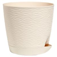 Кашпо Блюз 1,5л кремовый КШ-9140