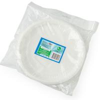 Тарелка столовая (6шт) пластик /200шт/ АУ