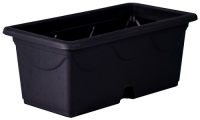 Ящик для рассады Росток 4,5л черный 07038