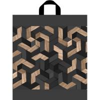 ПТЛ56750/ПТЛ58808 Пакет 70*55 Магия геометрии 1ШТ ПЭ с петлей /25/300шт/