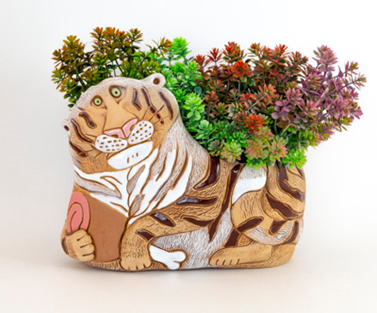 Кашпо Тигр хищник для растений 2,5л 118-157