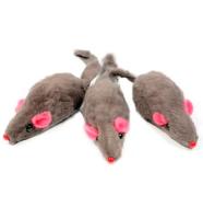 Игрушка для кошек Мышки Три сестрички мех 5см/RI-05 3шт.