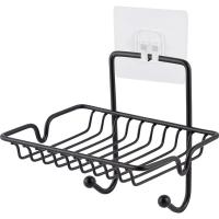 Держатель д/мыла и губки MAGIC MR-07 13*7*10см металл. на присоске 104357 /36шт/Mallony