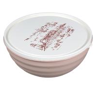 Салатник 3л Тоскана с крышкой какао /09037/Арз