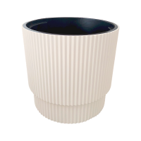 Кашпо Жасмин 40л латте с вставкой А283 /5шт/Арз