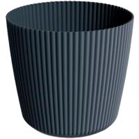 Кашпо Milly Round 2,7л 17*15см антрацит DMI170-S433 /шт/