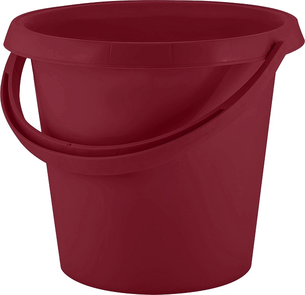 Ведро 10л Rock'n'Roll бордовый SC1103 /10шт/ПР