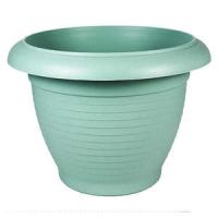 Цветочный горшок Терра 4л нефрит с поддоном