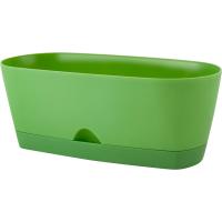 Кактусница 25см Амстердам 1,7л оливковый с под. IG6203 /6шт/ПР