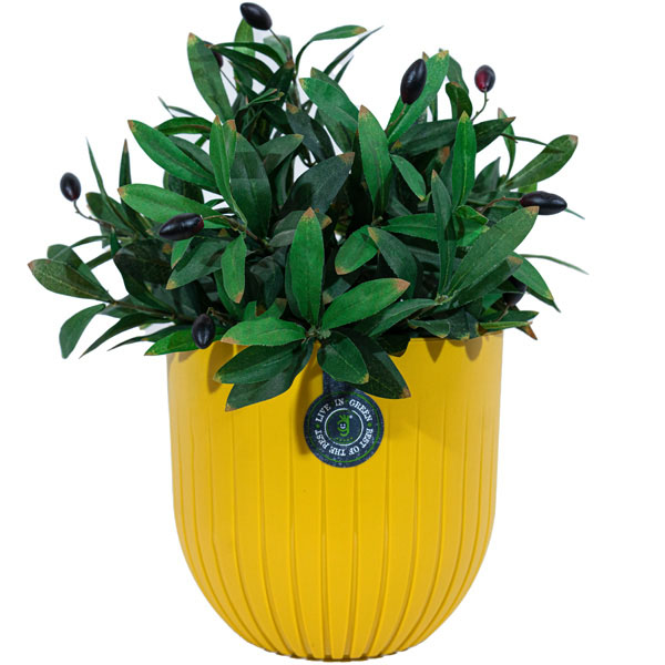 Кашпо Альфа 4л медовый 