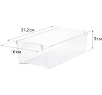 Органайзер для холодильника 31*16*9см прозрачный М1588