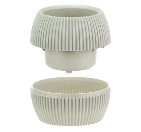 Кашпо ПИКАНТО 0,35л французский серый М3211