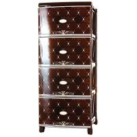 Комод 4 секции Элегант шоколадный 17025 /1шт/Арз