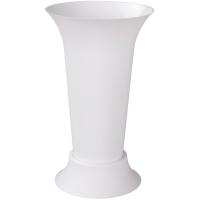 Вазон д/срезки 18,5*31см белый М5350
