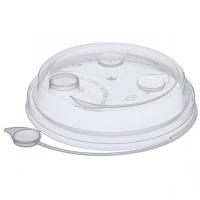 Крышка с питейником "Bubble Cup" d90 (50шт) ПП прозрачный /20шт/ АУ