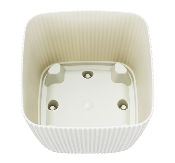 Кашпо ПИКАНТО 1,8л французский серый 15*15см М3209