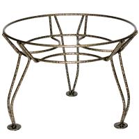 Подставка Настольная РЗДИ Столик мини 1 горшок бронза