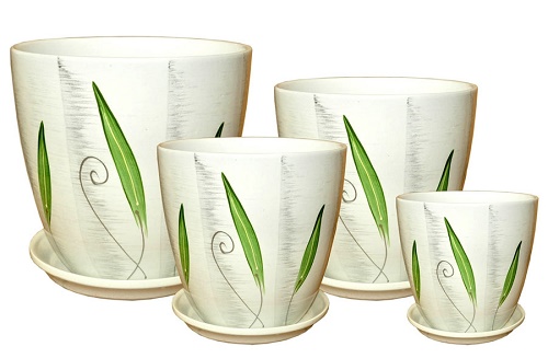 Бутон Мотив зеленый (люкс) из 4-х 313884