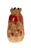 Ваза Высокая с гранатом 31,5см 123-31