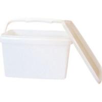 Ведро 2л 191*129 прямоугол. с крышкой прозрач ручка пластик. /40шт/ АУ