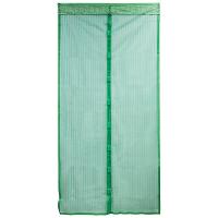 Сетка антимоскитная на дверь Капутмоскито на магнитах KM-G зеленый 311252 /10шт/Рыжий кот