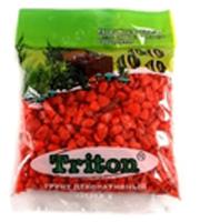 Грунт для аквариума Тритон блестящий 800гр красный/8