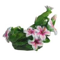 Подставка под бутылку Лилии (розовые) L28W20H20см 713400/I047