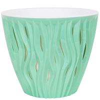 Кашпо Вдохновение 3л мята КШ-5662