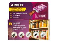 Ловушка ARGUS (6 пластин) от пищевой моли,тараканов,муравьев 24шт/144шт