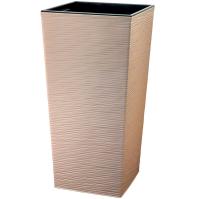 Кашпо Финезия джут 30,5*62 фраппе с вставкой (19/45л) ФН30-90 /5шт/ЛГ